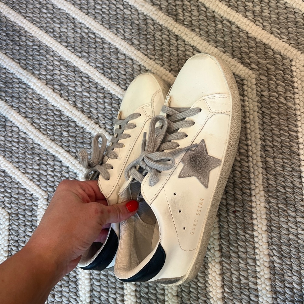 White boutique sneakers size 40